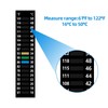 3PCS Aquarium Thermometer Strip 61-122℉(15-50°C), Easy-to-Read Fish Tank Thermometer Stick
