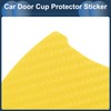 INFINAUTO 3D Car Door Handle Scratch Protector, 68x85mm Removable Magnetic