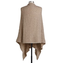 DEMDACO Camel Brown Giving One Size Soft Knit Giving Shawl Wrap