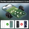 SOH Magnetic Backpack Shoulder Strap Clip Mount for Phone,Ball Head