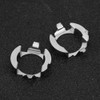 Akozon H7 LED Adapter 1 Pair H7 LED Headlight Holder
