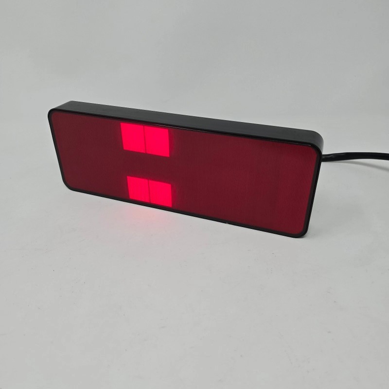 Mechanic Force Hitch Cover Red LED Brake Sequential Signal Reverse