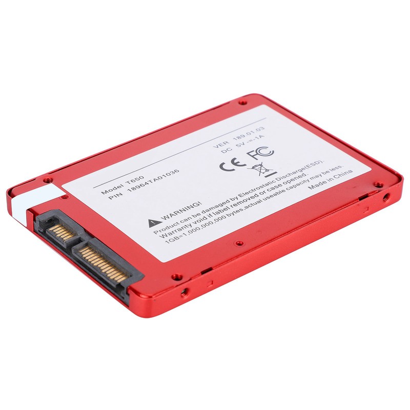 Solid State Hard Disk Red for Laptop Desktop Builtin SSD