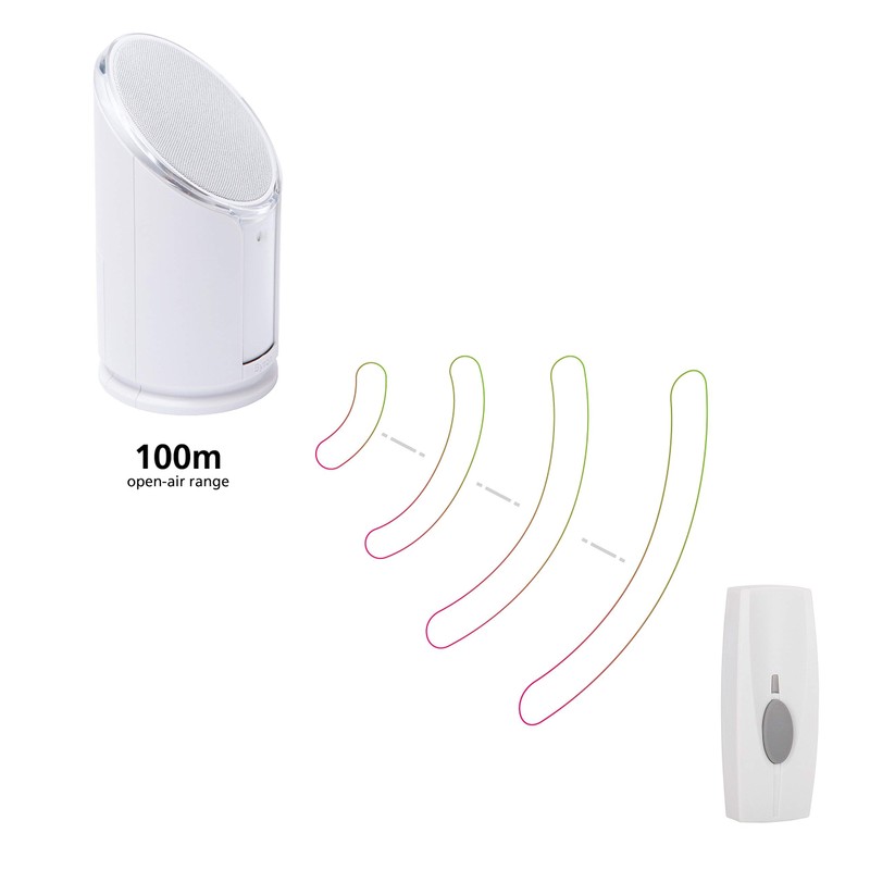 Byron Sentry BY301 100m Extra Loud Wireless Portable Door Chime