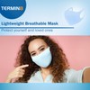 Termin8 Lightweight Breathable Reusable Face Mask for Adults, Machine Washable