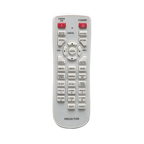 N2QAYA000100 Replaced Remote fit for Panasonic LCD Projector PT-VW355N PT-VX425N