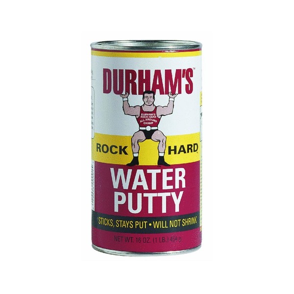 Donald Durham 25 Durham’S Rock Hard Wood Putty, Lb, Natural Cream, Powdered, 25 lbs