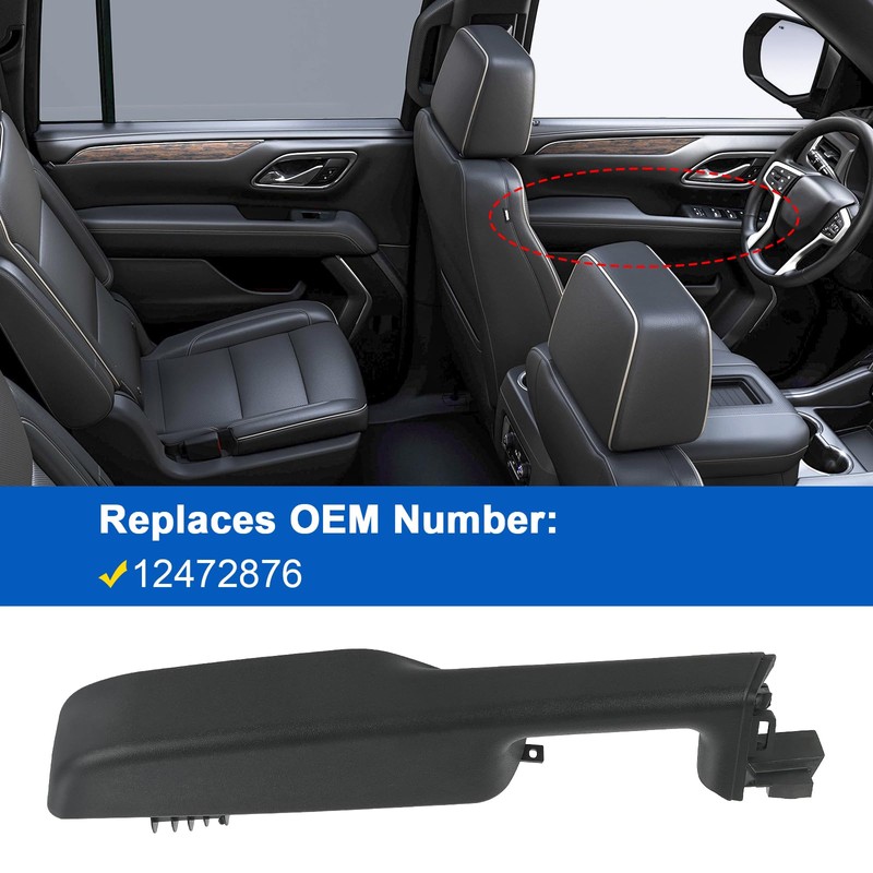 JDMSPEED Passenger Right Side Front Door Armrest Handle Compatible with