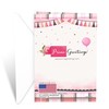 Prime Greetings Granddaughter Birthday Card, Made in America, Eco-Friendly, Thick