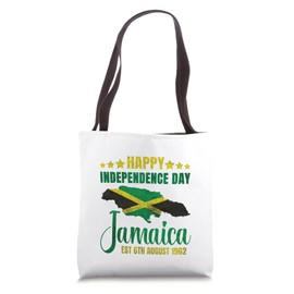 Happy Independence Day Jamaica 1962 Proud Jamaican Tote Bag