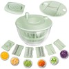 Lienffy Salad Spinner Large-5.3 Qt Vegetables Fruits Wash Spinner Bowl,Lettuce