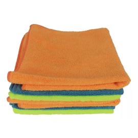 Lion Tools 12 Franelas De Microfibra 40 X 40 Cm Toalla Auto