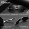 KINGSEVEN Men's Polarised Aviator Sunglasses Classic Retro Casual Holiday Driving
