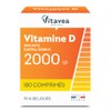 Vitavea - Vitamin D 2000 IU - Food Supplement Defense, Immunity - Reinforced Natural Defenses, Maintenance of Bone Capital - 180 tablets - Cure of 3-6 months - Made in France