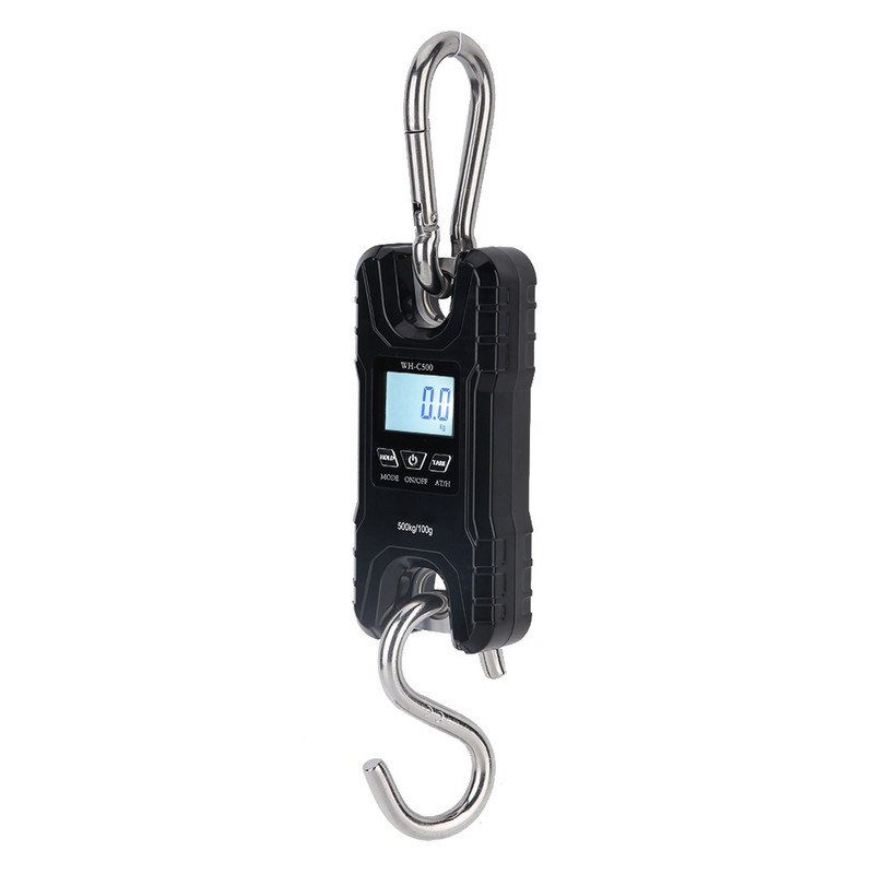 500kg Portable Digital Electronic Hanging Scale Luggage Hook Scale High