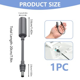 For Starlink Mini DC Extension Cable 7.9IN/20CM, Waterproof Power Converter Adapter Replacement Accessories, Female Jack to Male Plug Compatible with Starlink Mini Pipe Adapter Original Power Cable