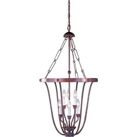 Volume Lighting V5066-22 Entry Fixture, Prairie Rock Finish