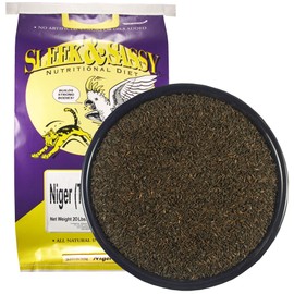 SLEEK & SASSY NUTRITIONAL DIET Niger (Nyjer) Thistle Bird Seed (20 lbs.)