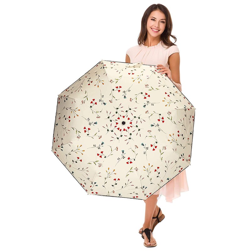 Cuby Travel Umbrella Compact Folding Auto Open and Close for
