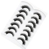 Pooplunch False Eyelashes Fluffy Cat Eye Look Natural Volume Wispy