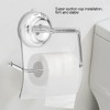 Waterproof Toilet Paper Holder Suction Cup Installation Home Hotel Bathroom