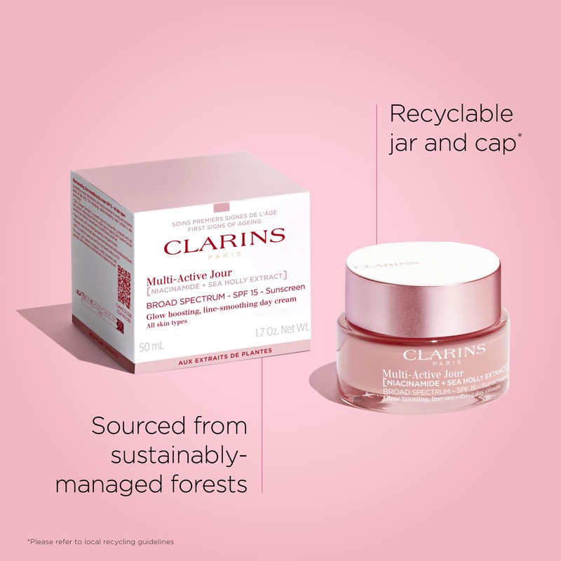 Clarins NEW Multi-Active Day Cream SPF 15 with Niacinamide |