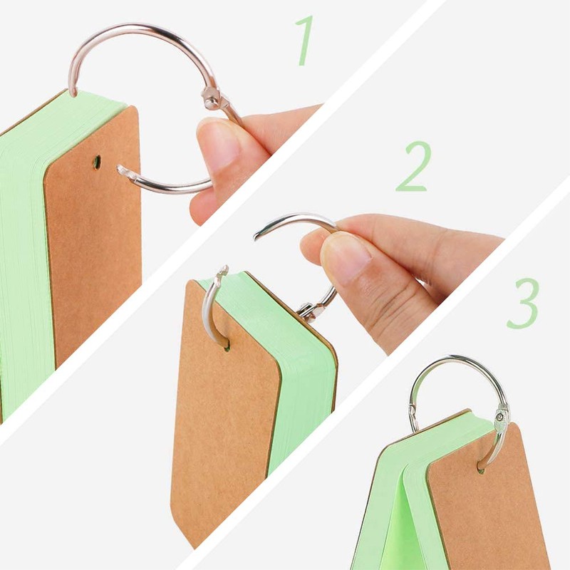 Koogel Flash Cards, 6 Pack 300 Revision Cards Index Cards