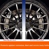 Gebildet 22 Pieces 17mm Chrome Wheel Nut Caps, Wheel Bolt