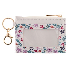 Karma Women's Zip Id Holder, Choose Happy, 4.625" x 3.25"