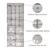 TidyMaster 2 Pack Extra Large Hanging Crystal Clear Over Door