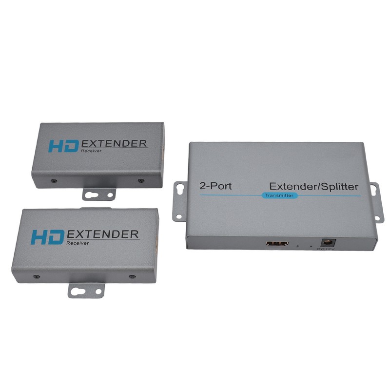 HD Multimedia Interface Extender Splitter 1x2 1080P 60Hz Extending 164ft