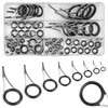 SHADDOCK Fishing Rod Guide Tip Repair Kit 60pcs Spinning Casting
