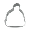 Staedter Ski Cap Shape Cookie Cutter, Silver