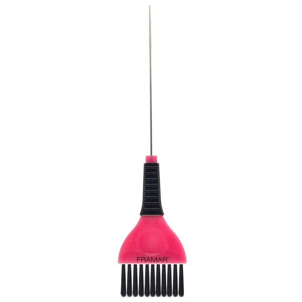 Framar Pin Tail Hair Colour Brush, Pink,794180910111
