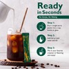 Gecko Coffee Instant Cold Brew, Craft Instant Coffee Sticks, 100%