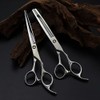 Hair Cutting Scissors, 6.5 Inch Professional Japan 440c Matte Scissor