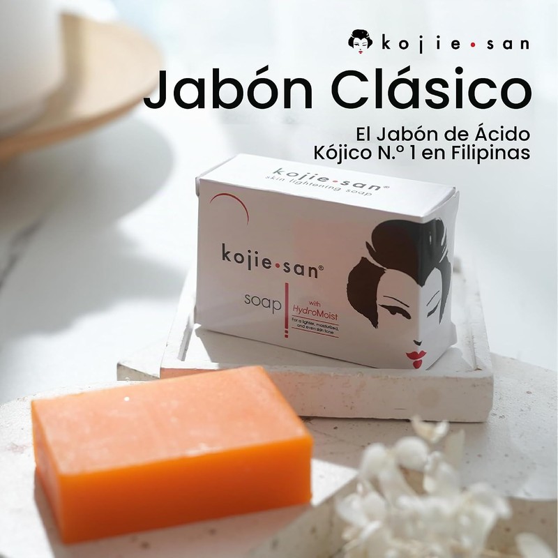 Kojie San Orange Whitening Soap, 3 x 65 g