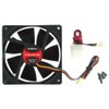 Evercool 12v PWM Fans (92x25mm, Black)
