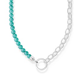 THOMAS SABO KE2188 Necklace with Pearls 925 Sterling Silver, Sterling Silver, No Gemstone