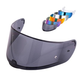 MXJ Gear Strada 2 Visor for Sedici Strada 2 and for Strada 3 Face Shield Helmet Visor Accessories for FT2 VECTOR FF801 FF397 (Black)