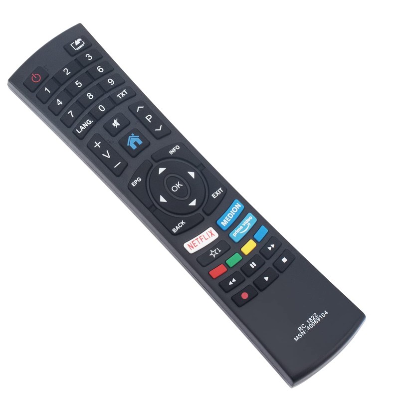 ALLIMITY RC1822 Remote Control Replacement for Medion TV RC-1822 40069104