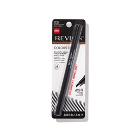 Liquid Eyeliner Pen by Revlon, ColorStay Wing Line Eye Makeup, Waterproof, Smudgeproof, Longwearing with Angled Felt Tip, 002 Blackest Black, 0.04 Fl Oz