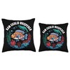 Ram Cichlid Fish Lover Freshwater Aquarium Fish Aquarist Throw Pillow