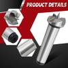 Nakkaa 4pcs Drive Spur Cup Kit Arbor Woodworking,MT2 Wood Lathe