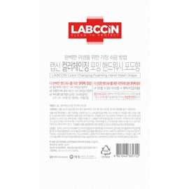Lapsin 랩신 컬러체인징 포도 핸드워시 리필 450ml x 1개 Lapsin Color Changing Grape Hand Wash Refill 450ml x 1 piece