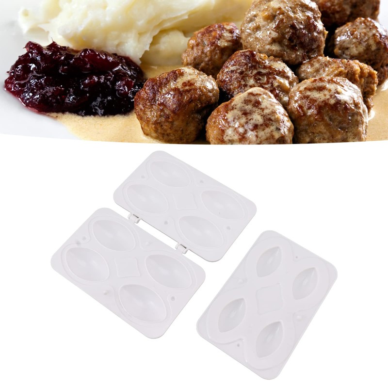 Pack of 2 Kibbeh Roll Maker Mould 4/9 Grid Plastic
