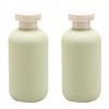 Rumyve 2Pcs Squeeze Bottles,200 ML Portable Refillable Travel Containers with