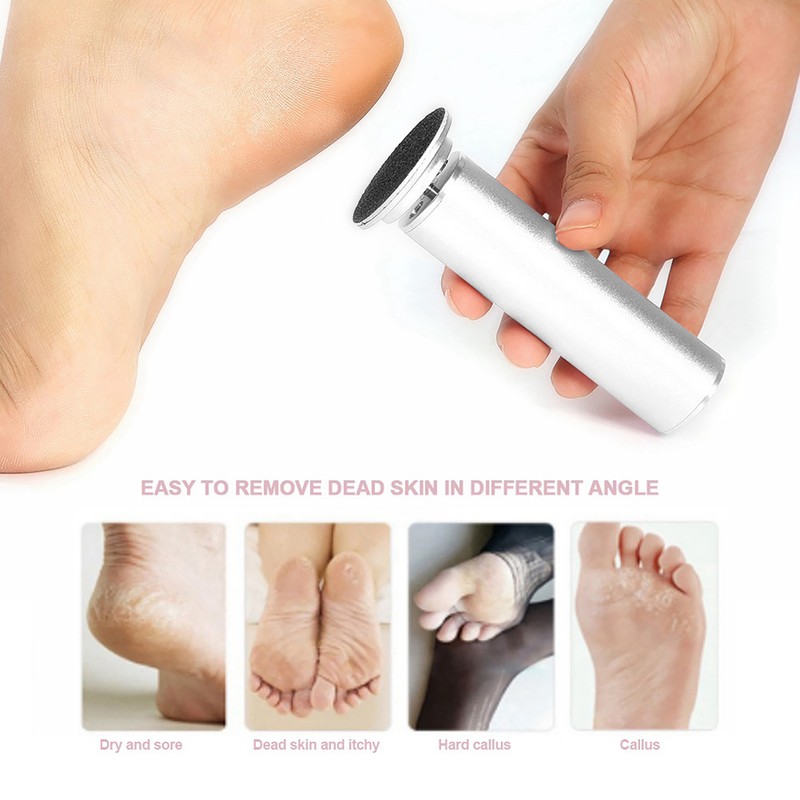 Professional Electric Callus Remover Foot File Pedicure Care Tool Grey