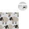 JUMBEAR Sheep Shower Curtain, Waterproof Fabric Shower Curtain Set with