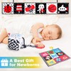 Joyfia Baby Toys 0-3 Months 4Pack, Black and White High